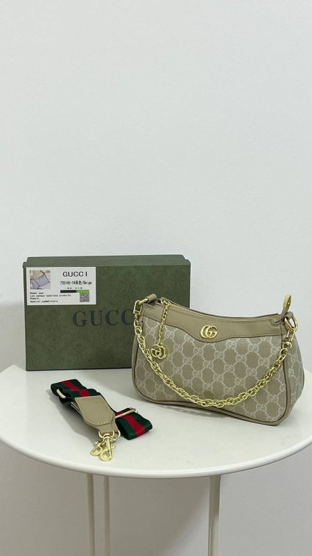 شنطه Gucci Ophidia - بيج