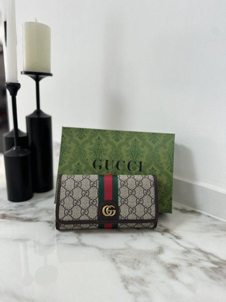 محفظه Gucci مع سحاب داخلي